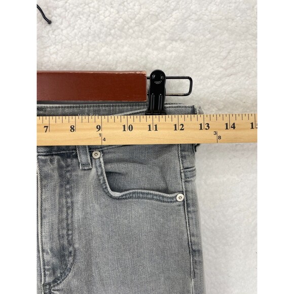 COS High Rise Skinny Cropped Jeans Women’s Size 26 Gray Stretch Casual Denim - Picture 2 of 11
